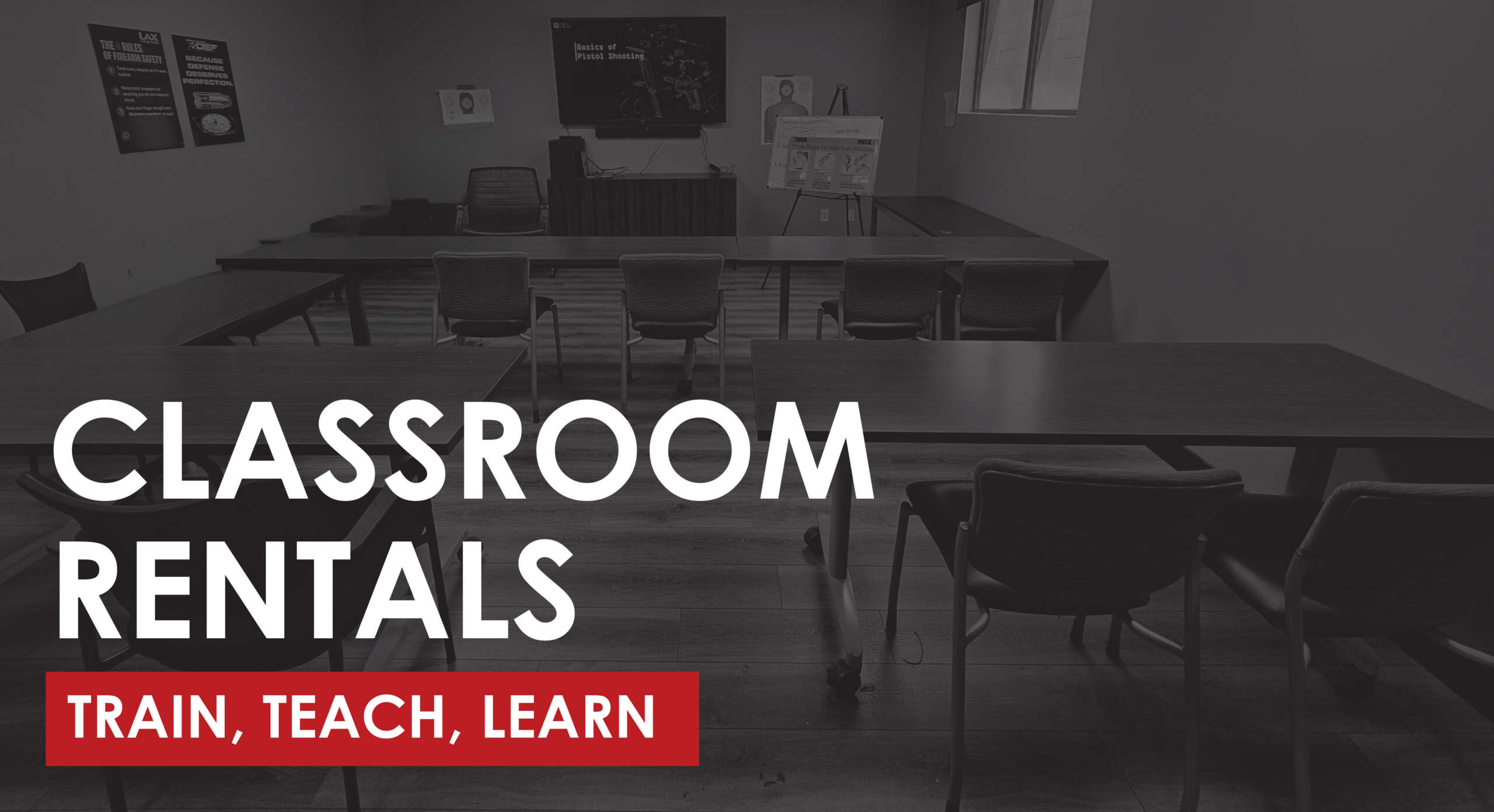 Classroom Rental banner
